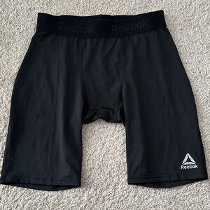 Reebok Black Men's Athletic Compression Boxer Briefs